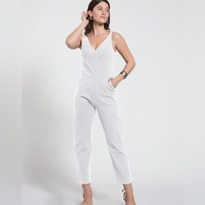 LOUP Elegant White Jumpsuit